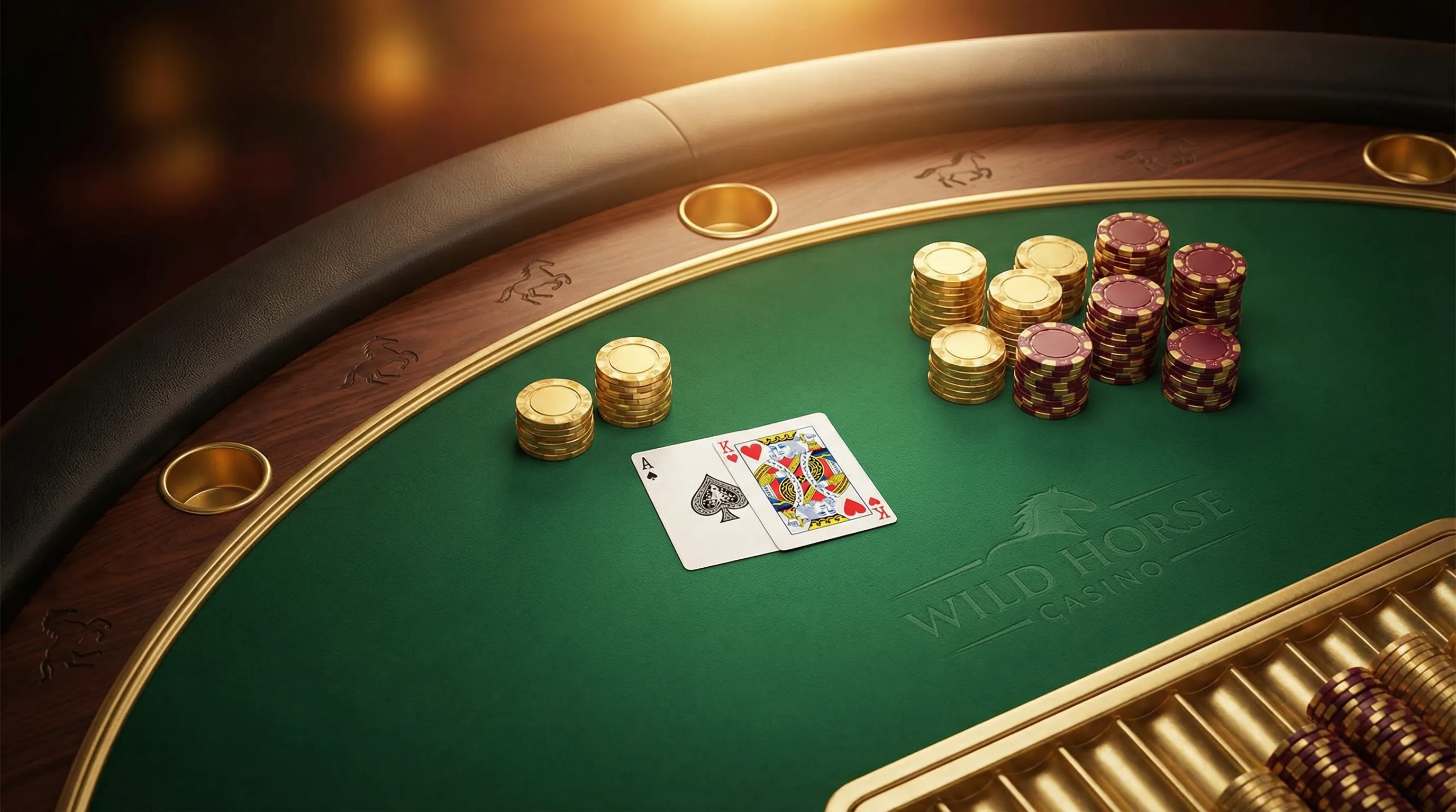 Mesa de blackjack premium no bravobet